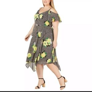 NWT floral print dress by INC. Size 12.